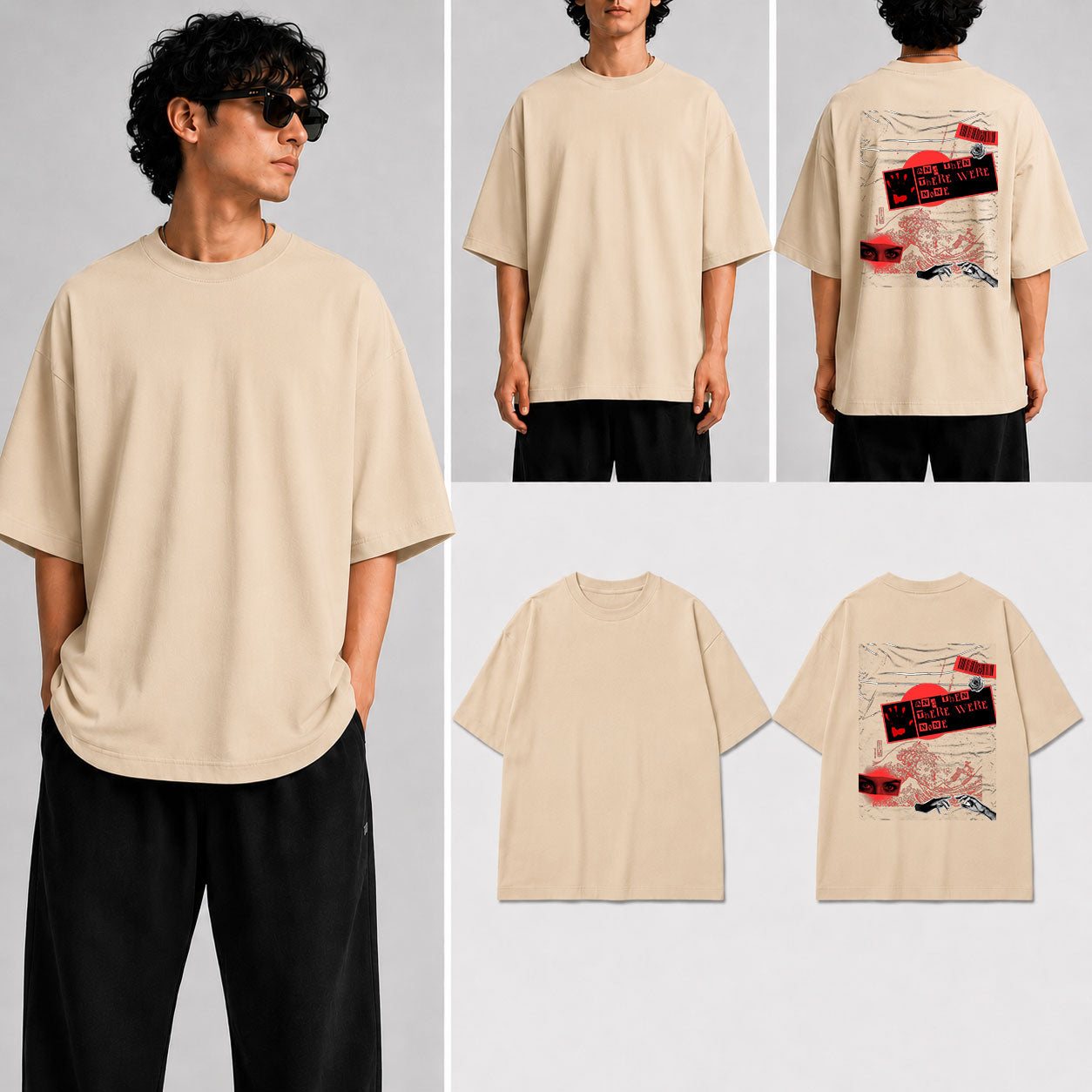 And then there were none Unisex Oversized Standard T-Shirt for man & women