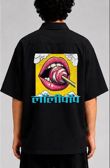 लॉलीपॉप Unisex Oversized Shirt for man & women
