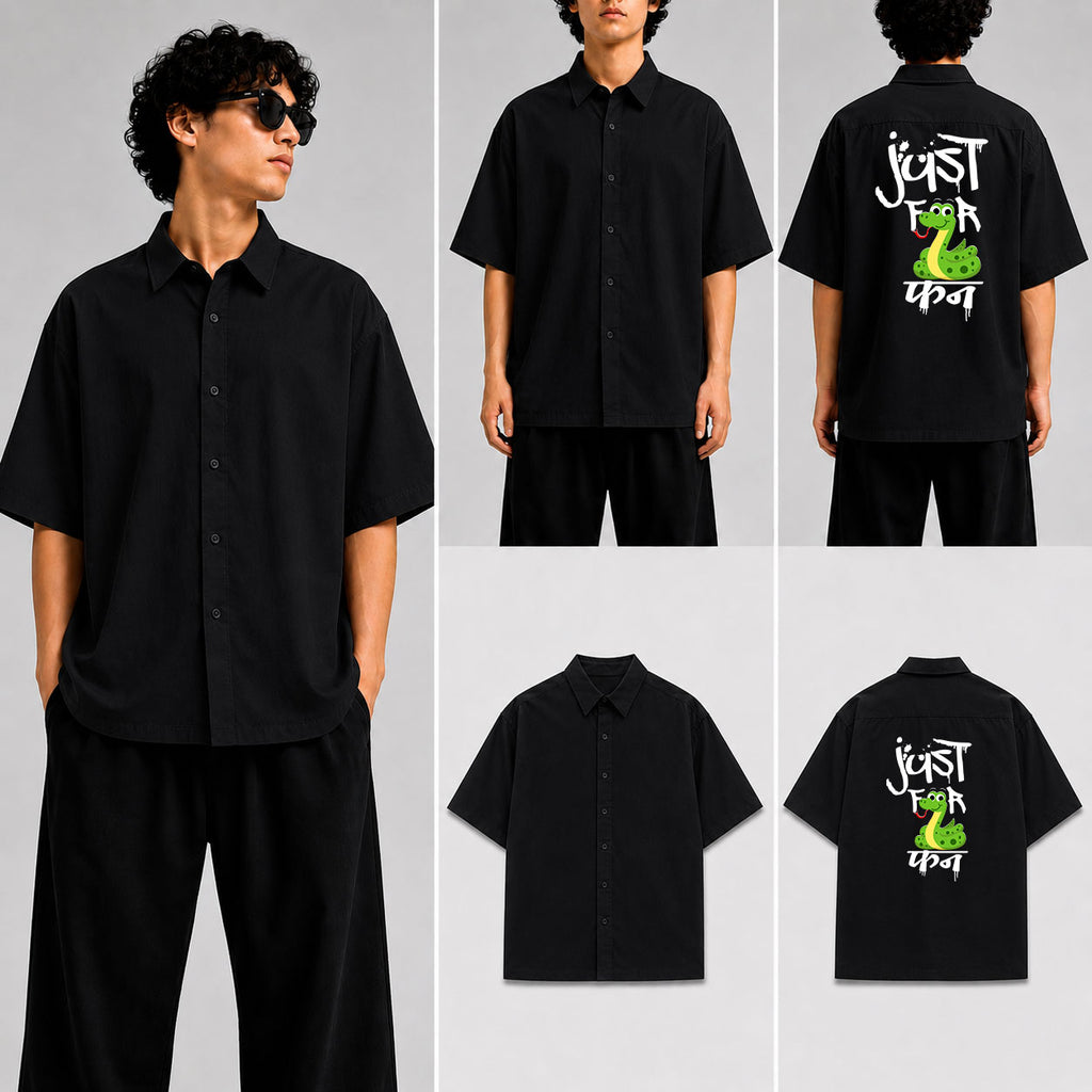 Just for Fun Unisex Oversized Shirt for man & women