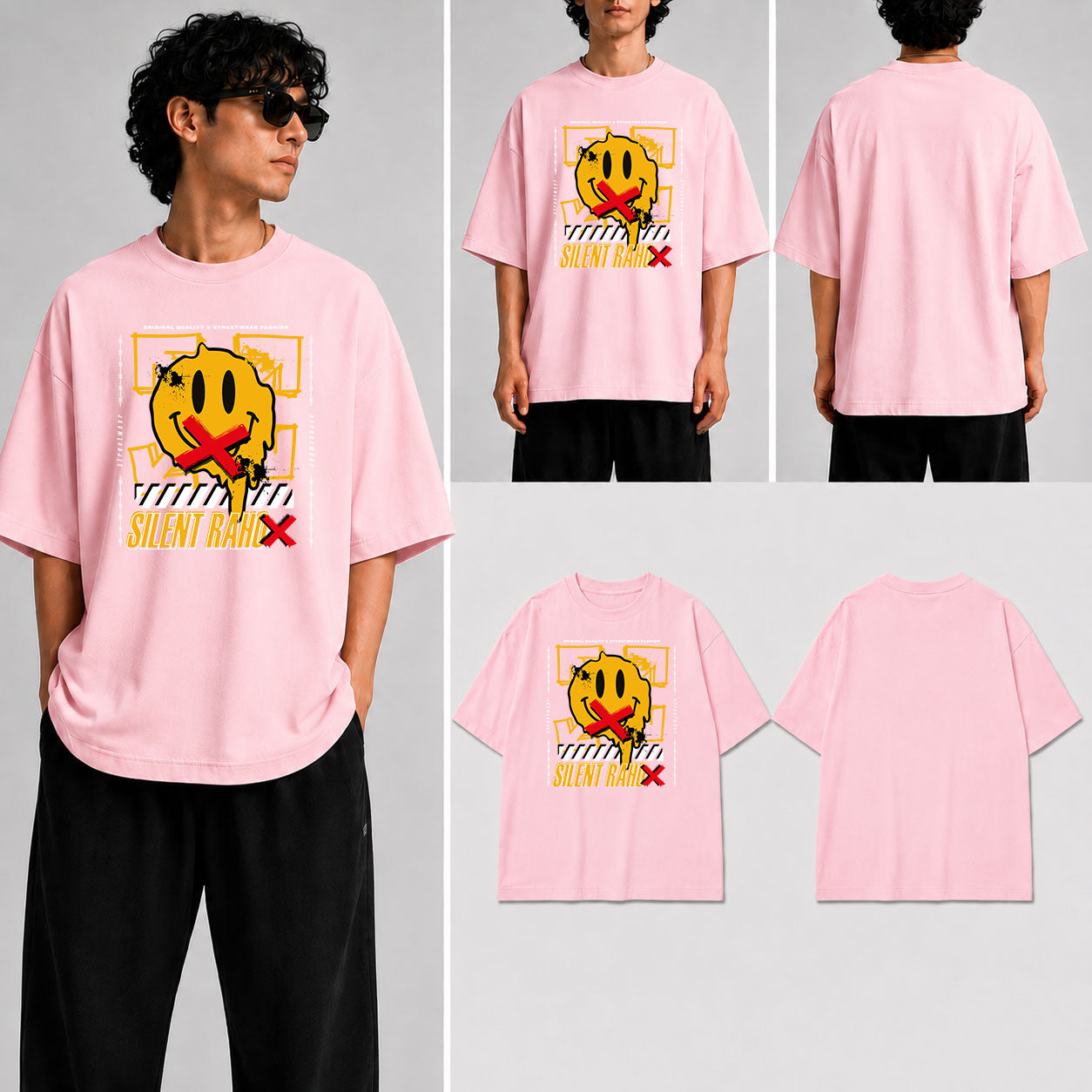 Silent Raho Unisex Oversized Standard T-Shirt for man & women