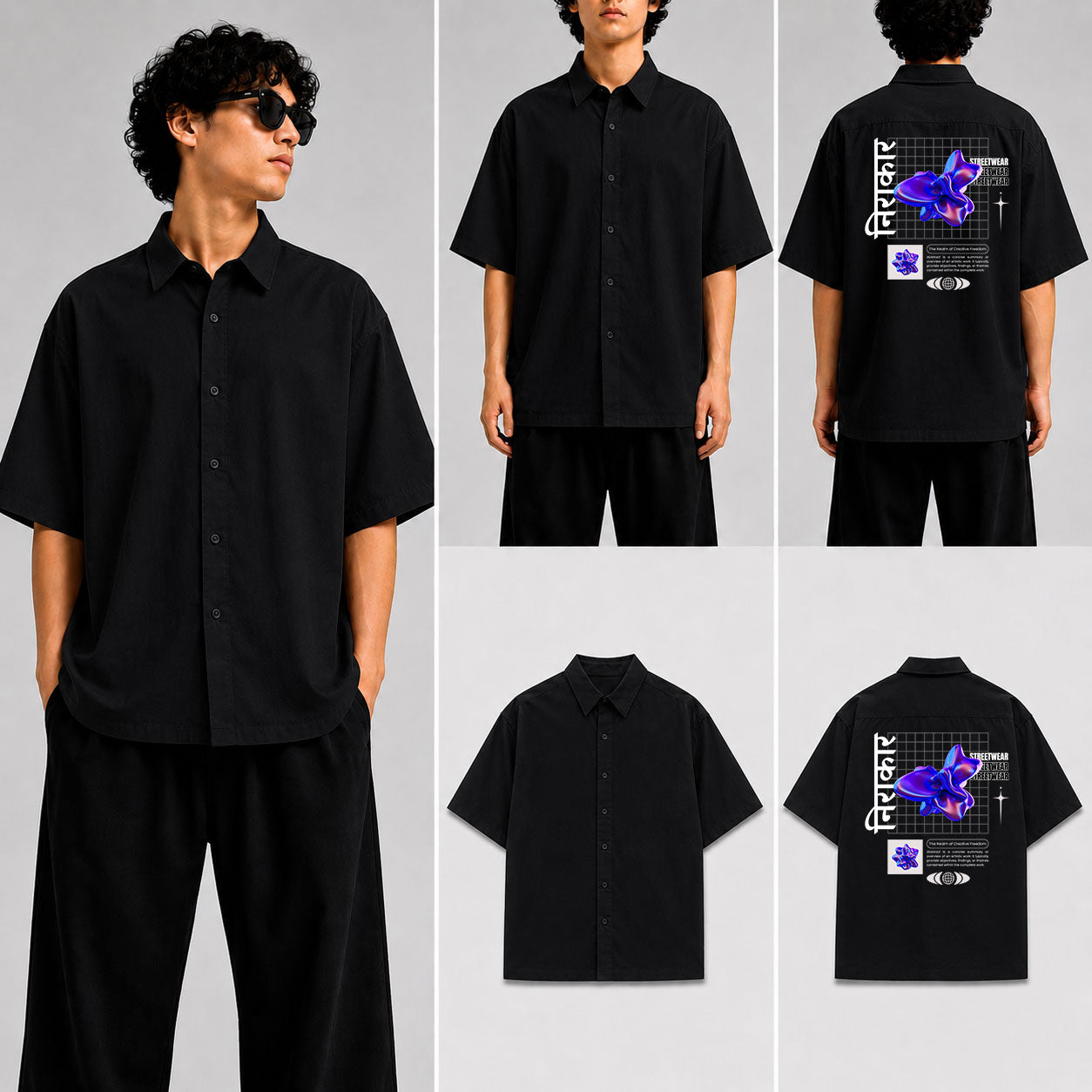 Nirakar Unisex Oversized Shirt for man & women