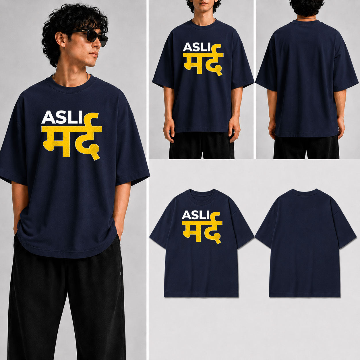 Asli Mard Unisex Oversized Standard T-Shirt for man & women
