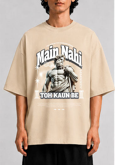 Main Nahi Toh Kaun Be Unisex Oversized Standard T-Shirt for man & women