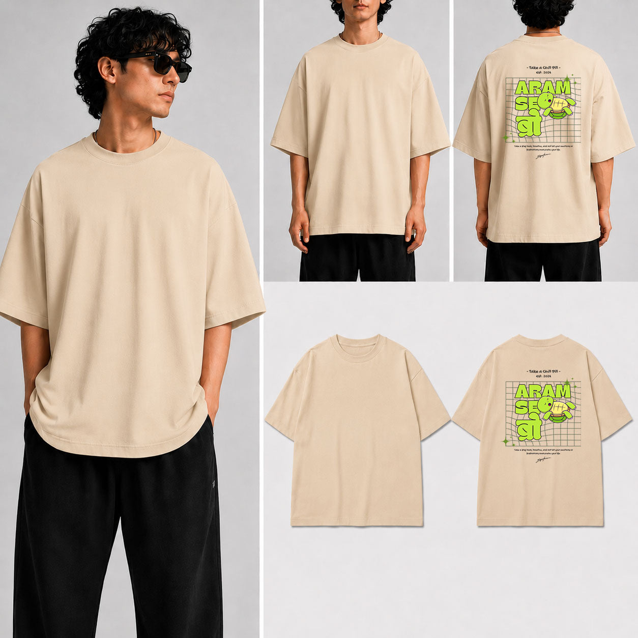 Aram se Bro Unisex Oversized Standard T-Shirt for man & women