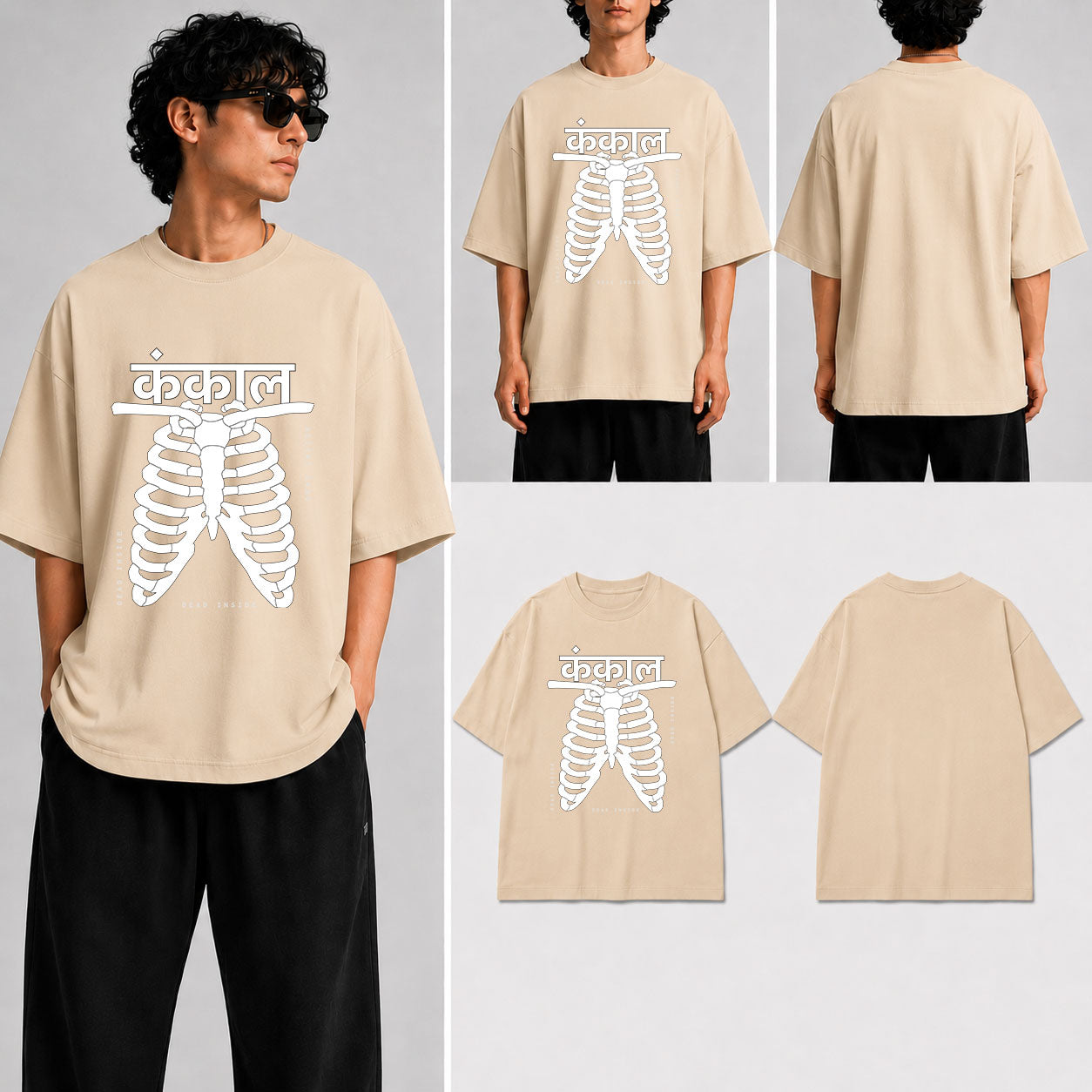 Kankal Unisex Oversized Standard T-Shirt for man & women