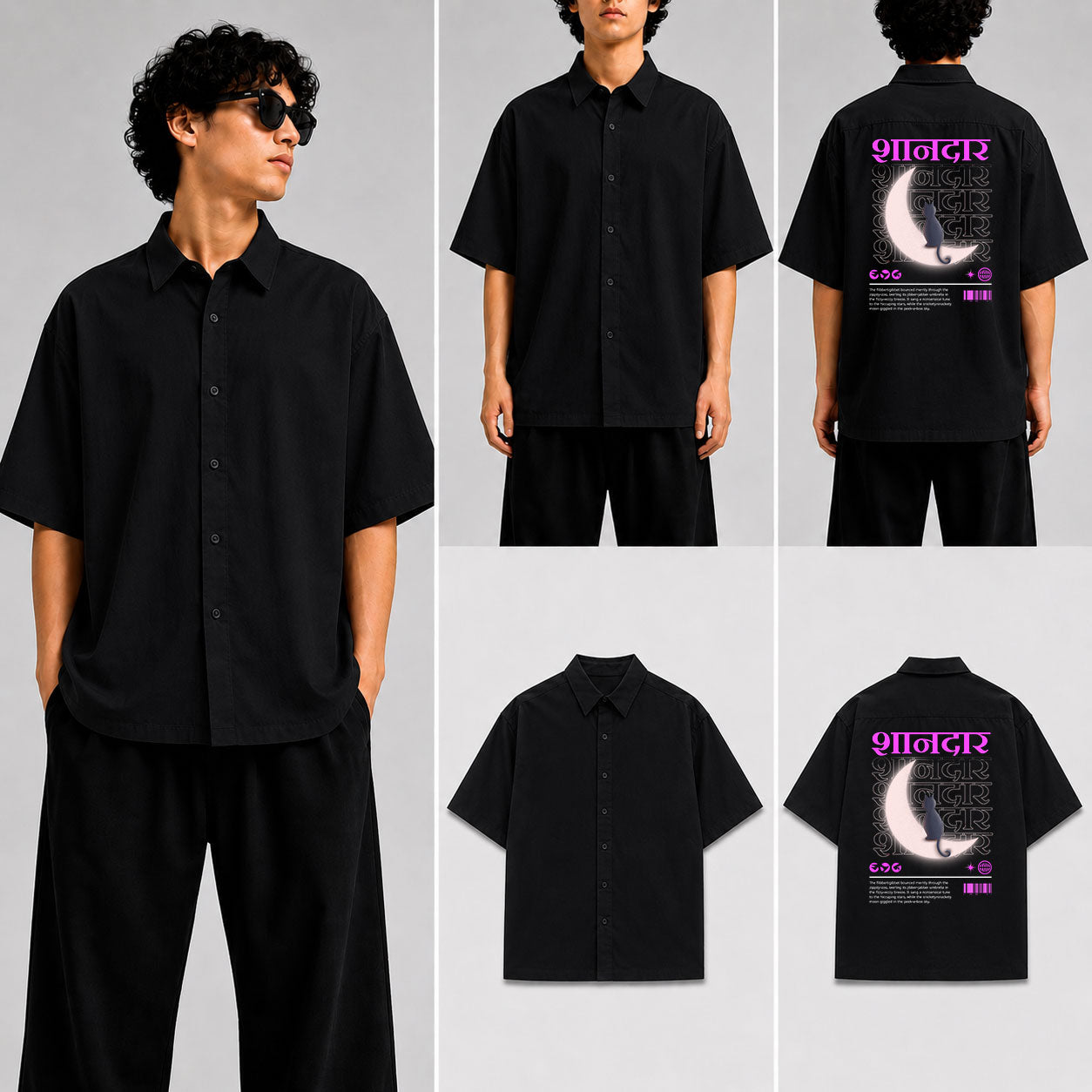 Shandaar Unisex Oversized Shirt for man & women