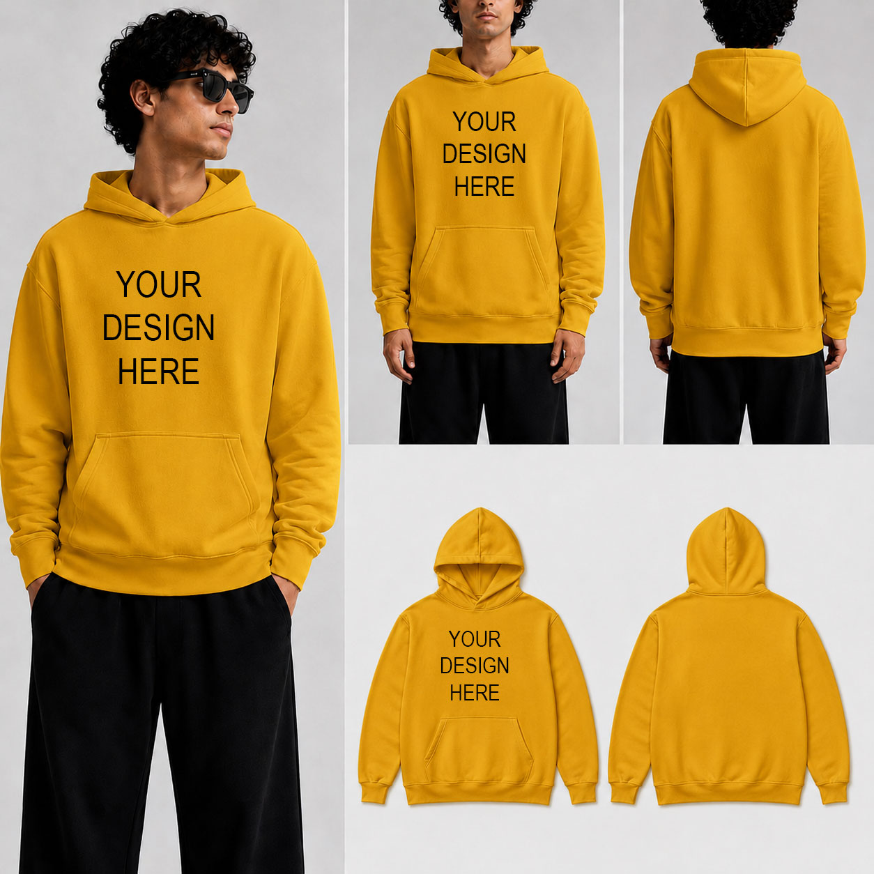Customized Custom Personalized Unisex Hoodie for man & women