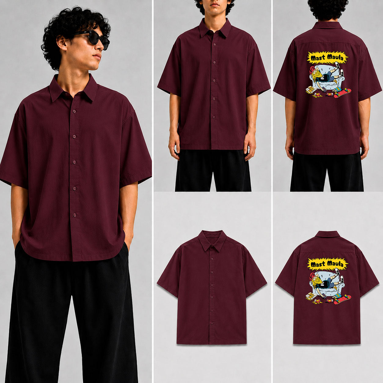 Mast Maula Unisex Oversized Shirt for man & women