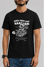 Zinda Hoon Yaar Male Round Neck Half Sleeve T-Shirt