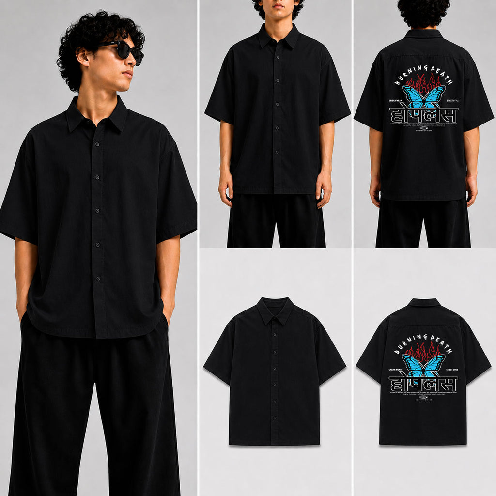 होपलेस Unisex Oversized Shirt for man & women