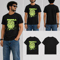 Zehrila Male Round Neck Half Sleeve T-Shirt