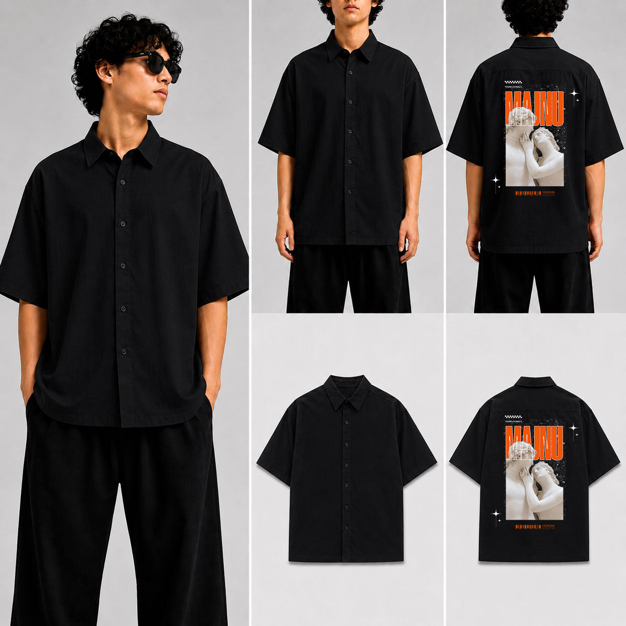 Majnu Unisex Oversized Shirt for man & women