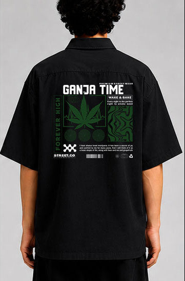 Ganja Time Unisex Oversized Shirt for man & women