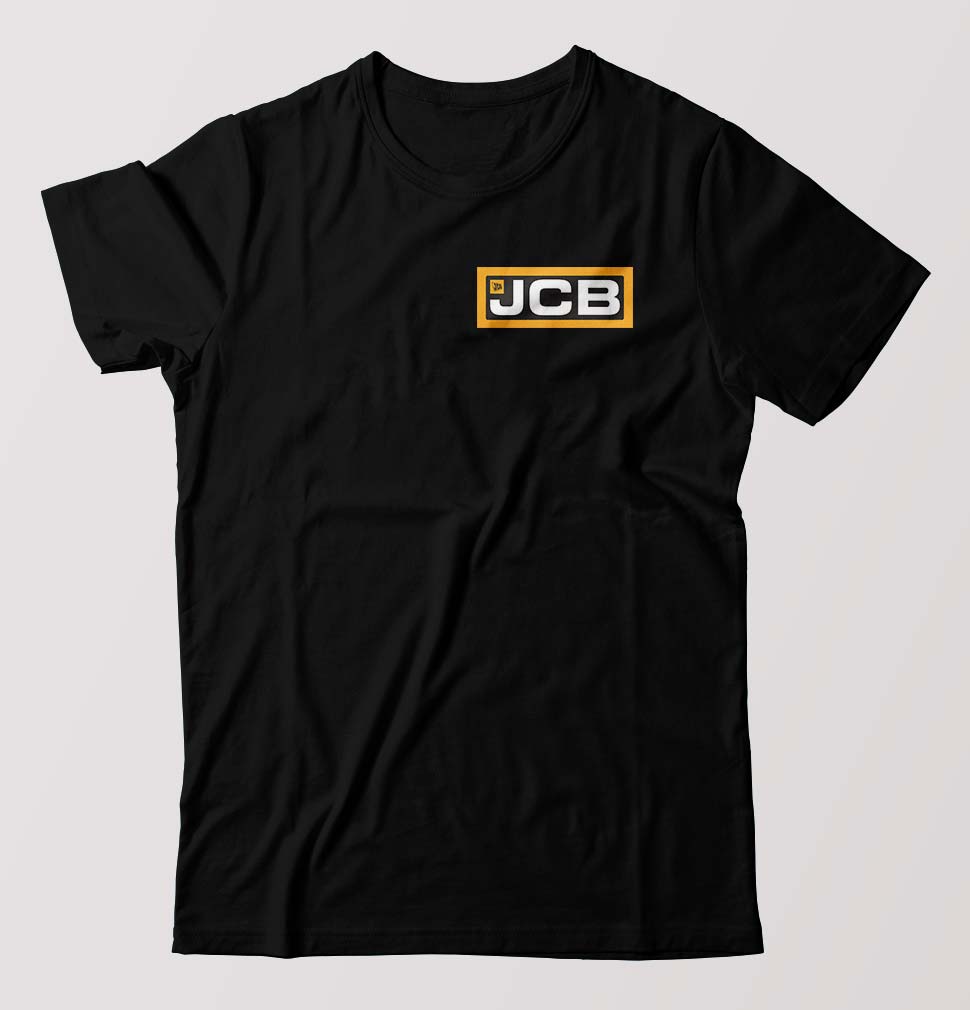 JCB Male Round Neck Half Sleeve T-Shirt