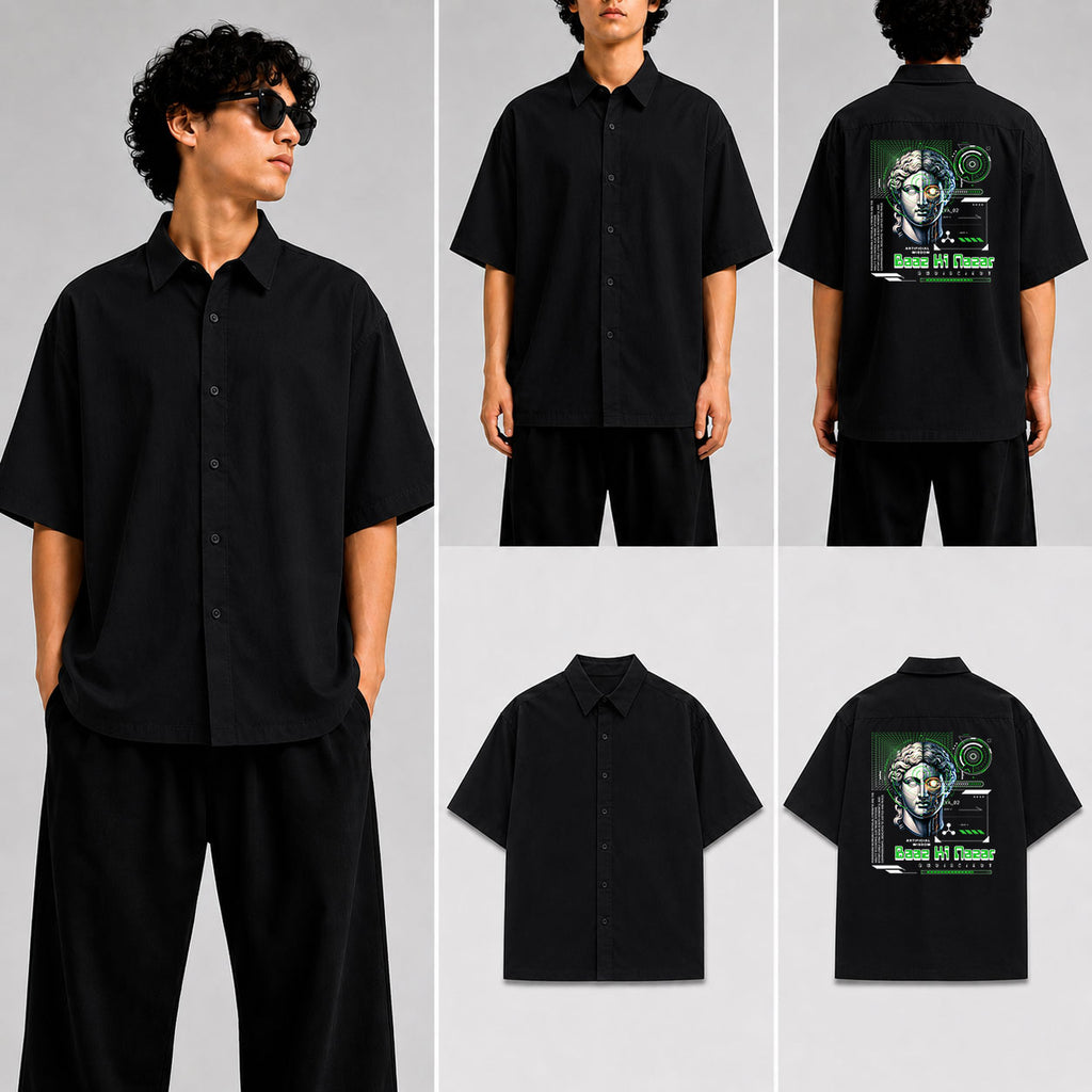 Baaz Ki Nazar Unisex Oversized Shirt for man & women