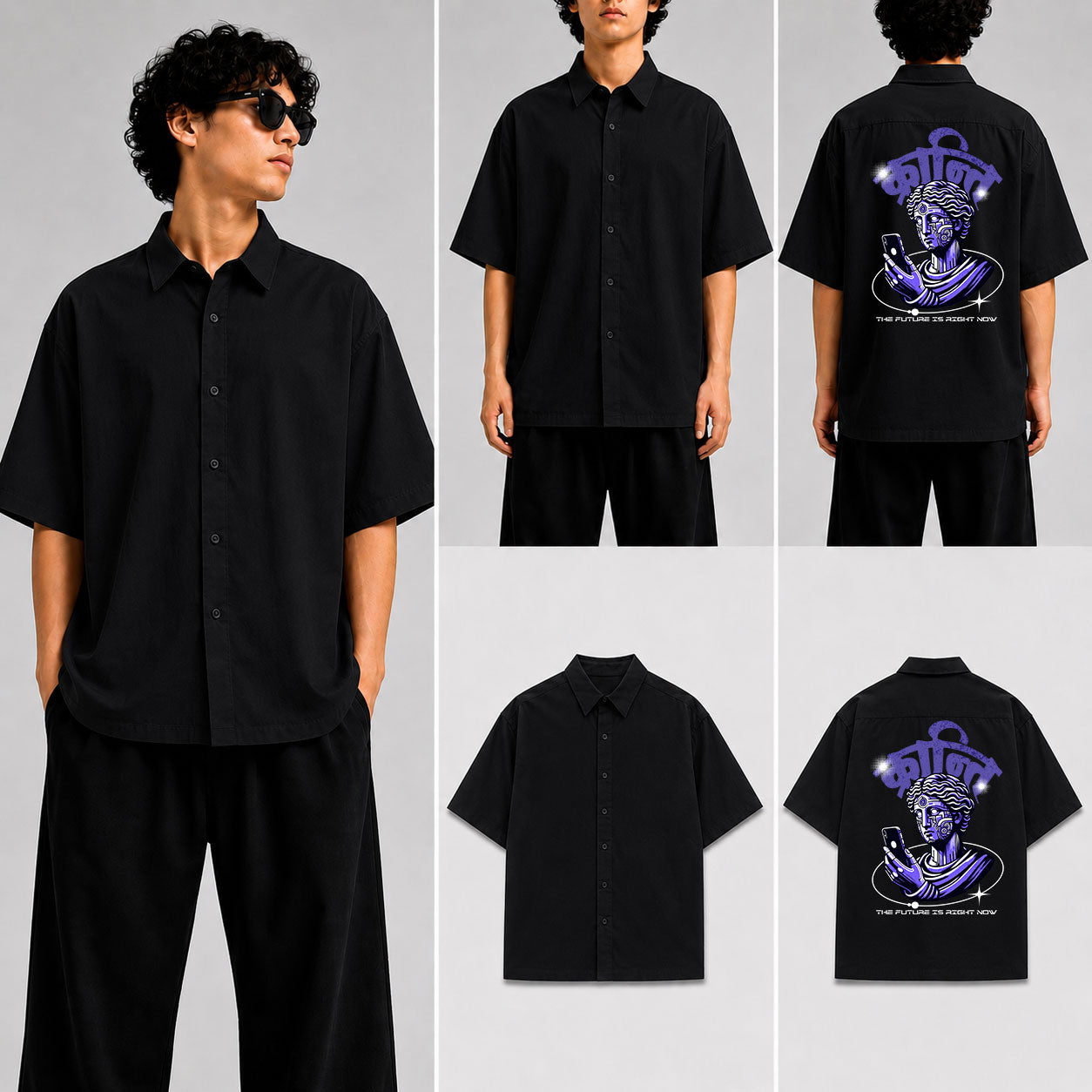 Kranti Unisex Oversized Shirt for man & women