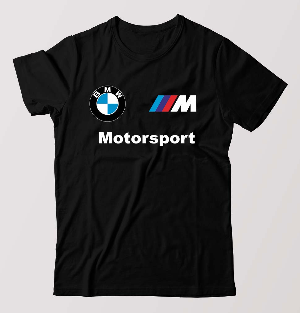 BMW Motersport Male Round Neck Half Sleeve T-Shirt