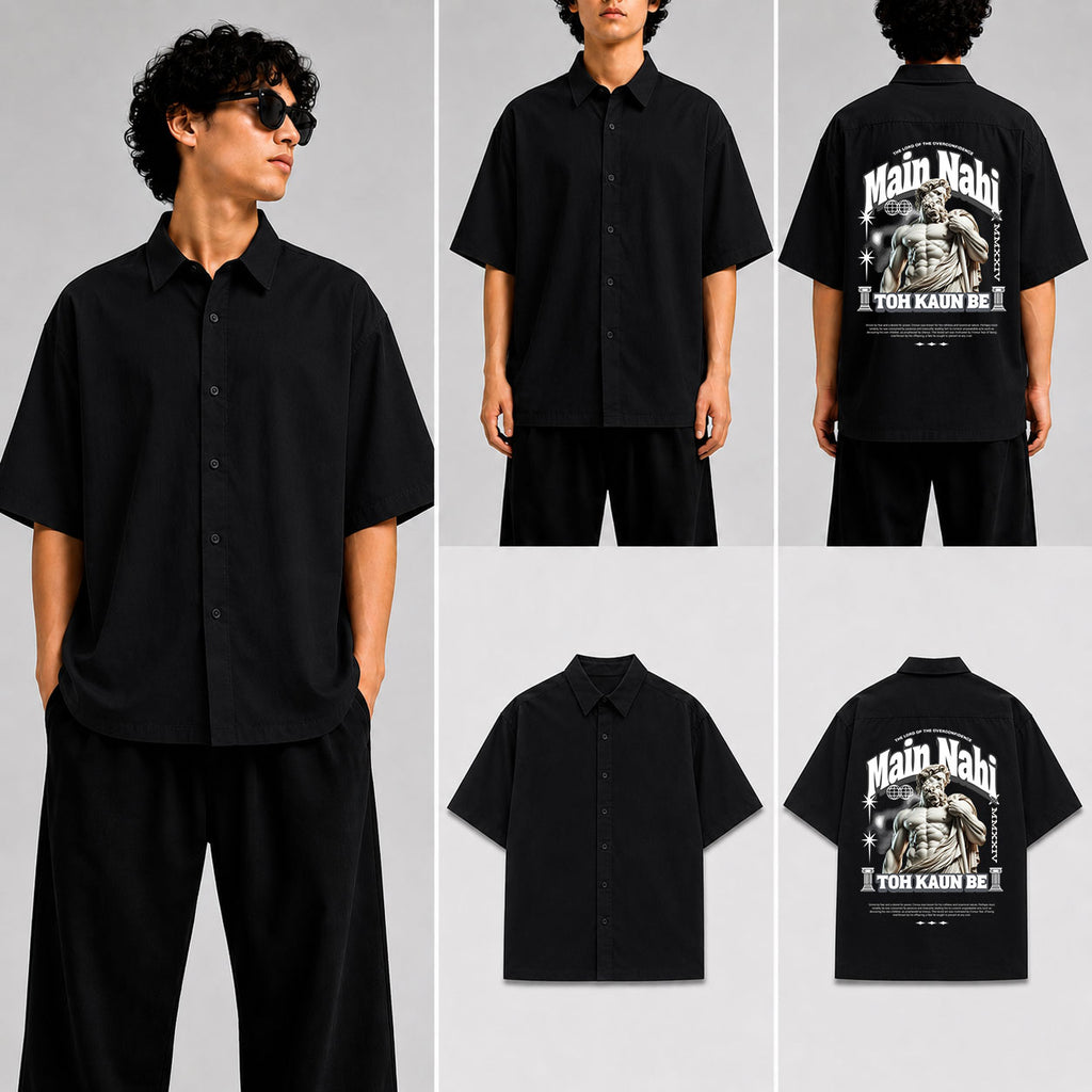Main Nahi Toh Kaun Be Unisex Oversized Shirt for man & women