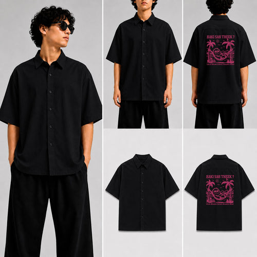 BAKI SAB THEEK Unisex Oversized Shirt for man & women