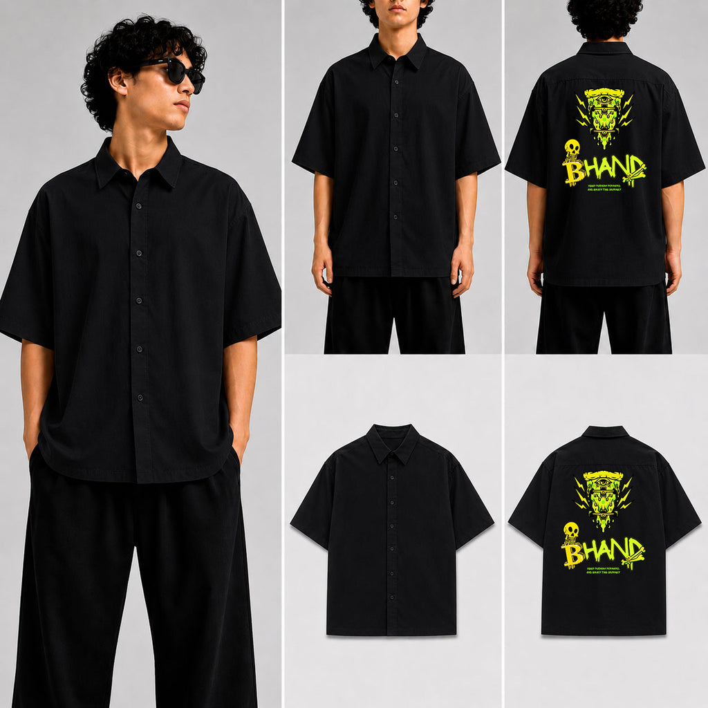 Bhand Unisex Oversized Shirt for man & women