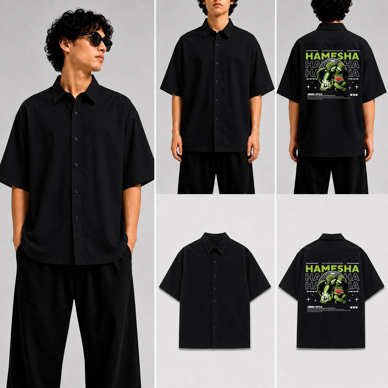 Hamesha Unisex Oversized Shirt for man & women