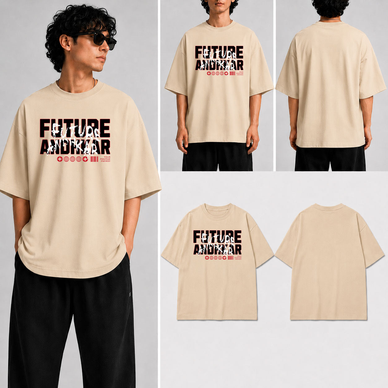 Future andhkar Unisex Oversized Standard T-Shirt for man & women
