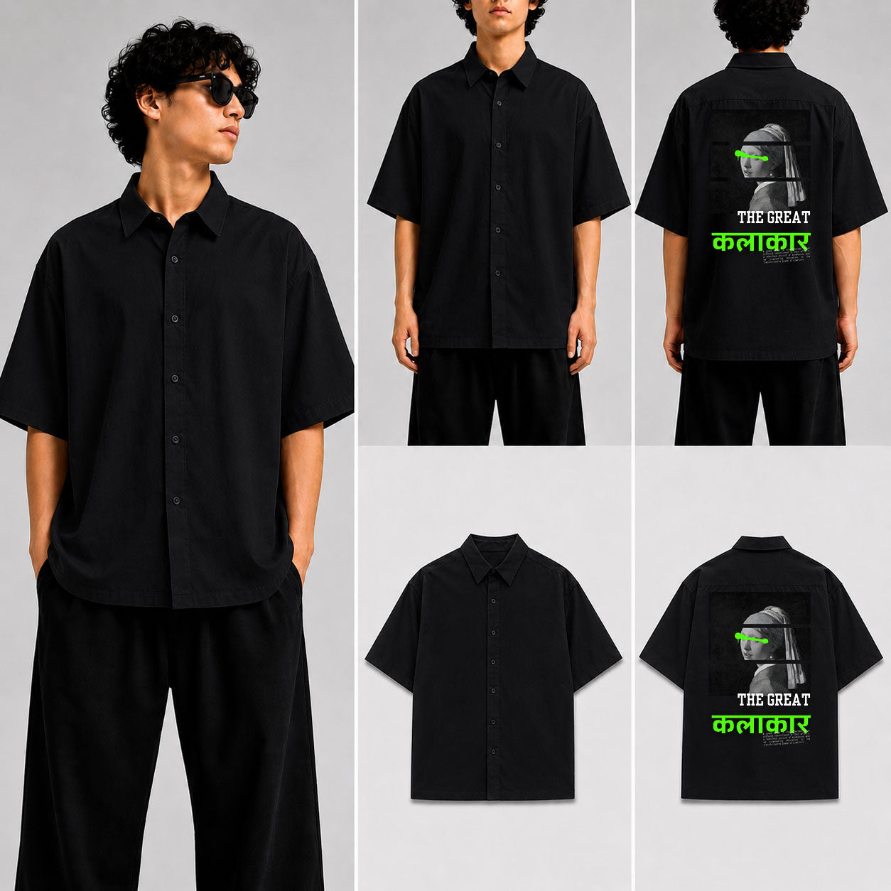 The Great Kalakaar Unisex Oversized Shirt for man & women