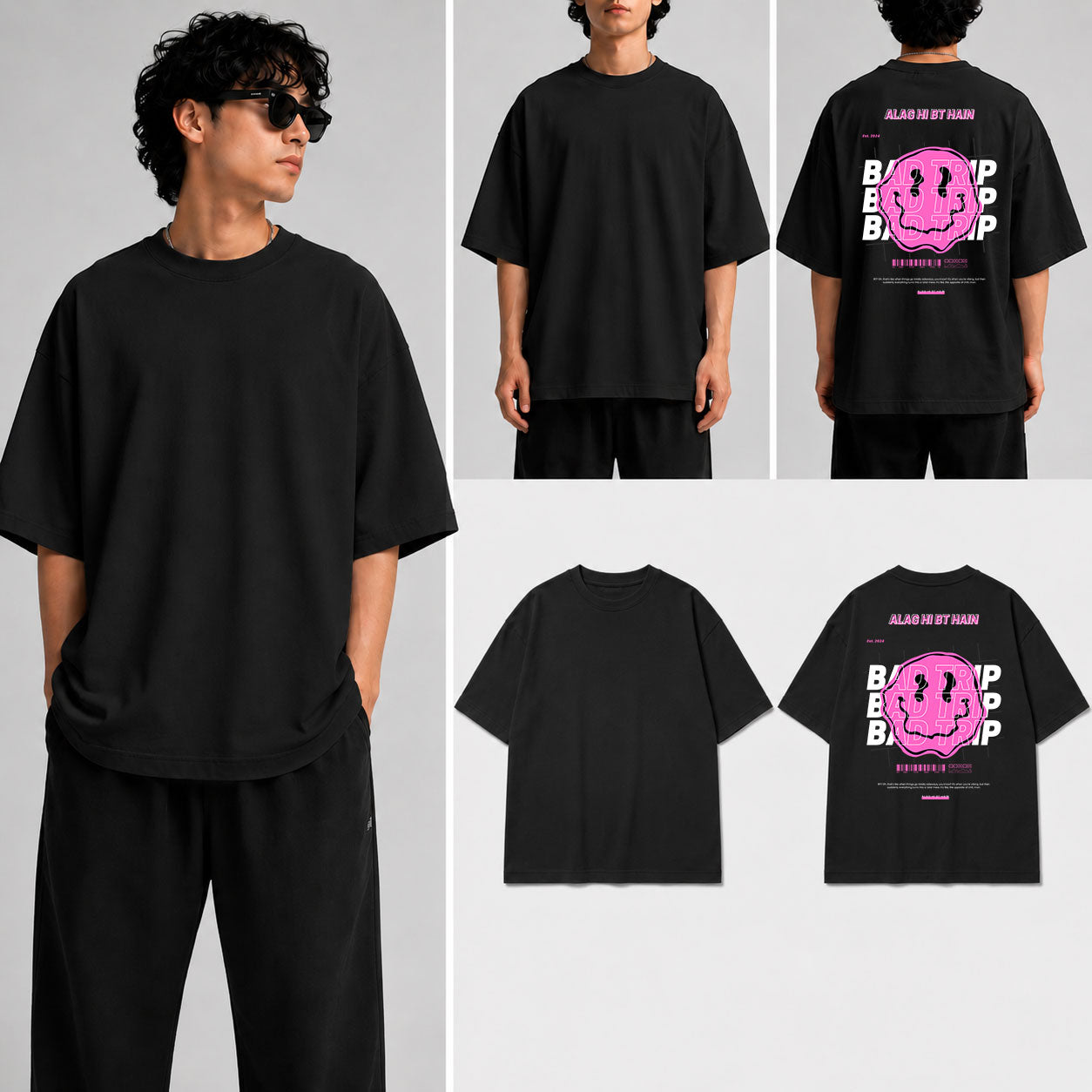 Alag hi BT Hain Unisex Oversized Standard T-Shirt for man & women