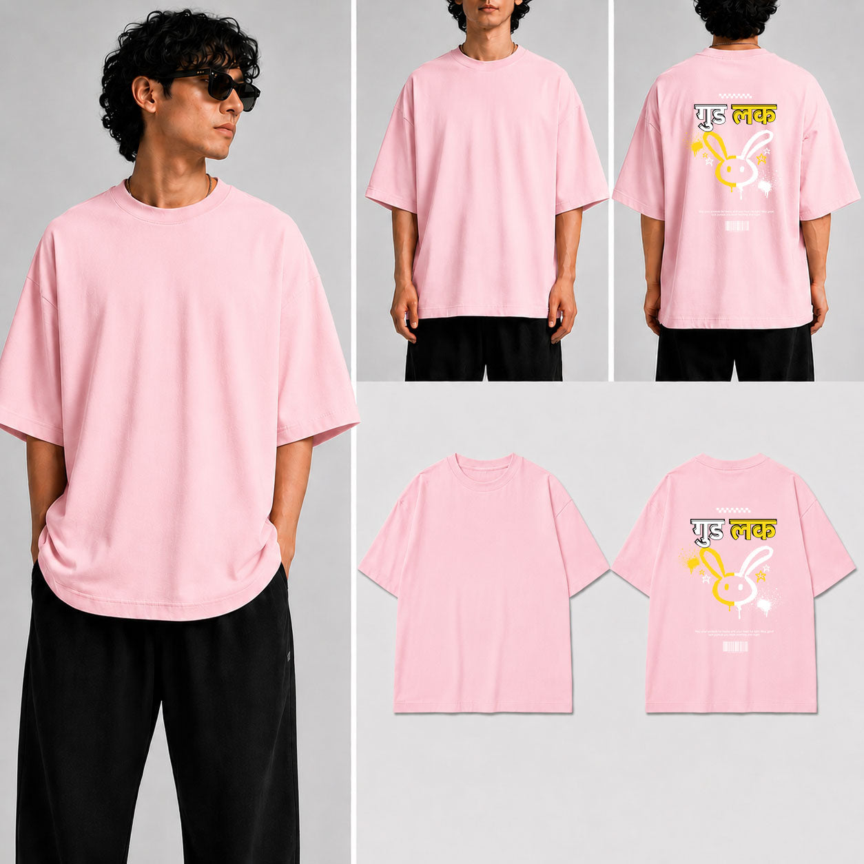 good luck  Unisex Oversized Standard T-Shirt for man & women