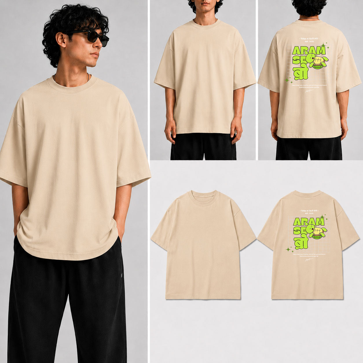 Aram se Bro Unisex Oversized Standard T-Shirt for man & women