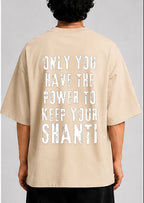 Keep your Shanti Unisex Oversized Standard T-Shirt for man & women