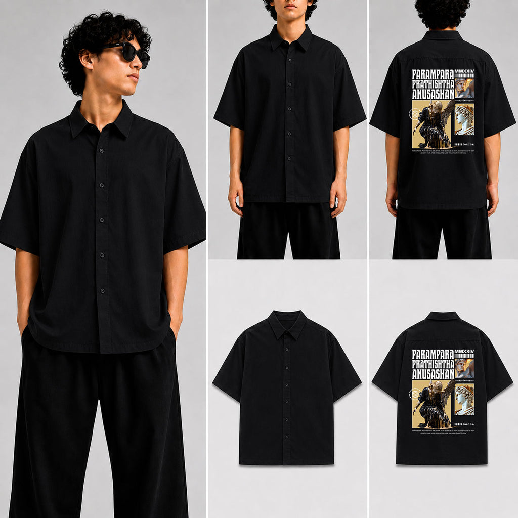 Parampara, Prathishtha, Anushan Unisex Oversized Shirt for man & women