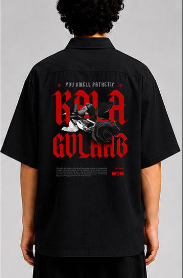 Kala Gulaab Unisex Oversized Shirt for man & women