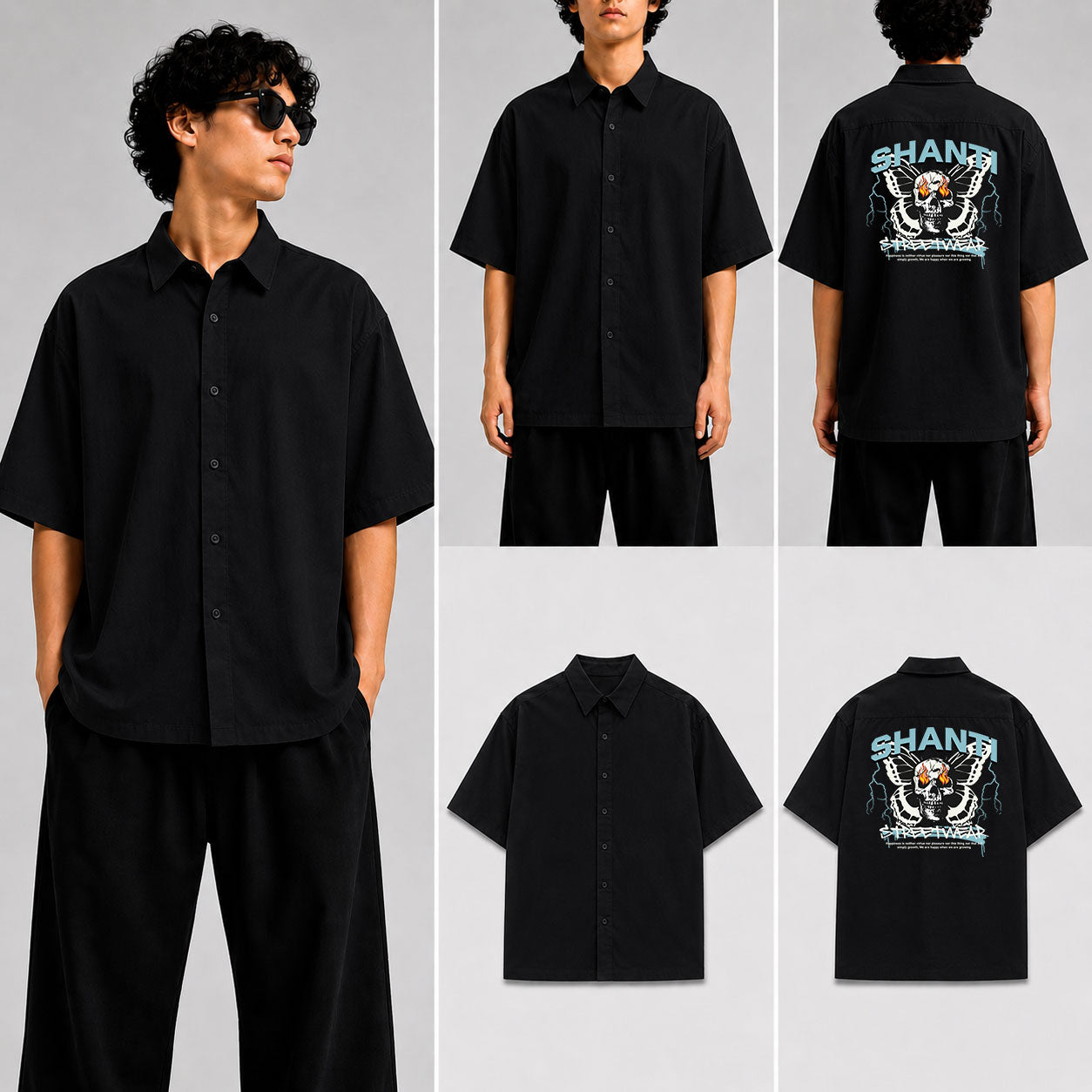 Shanti Unisex Oversized Shirt for man & women
