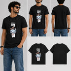 meri maa Male Round Neck Half Sleeve T-Shirt