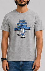 DEKHTE HI RAHOGE Male Round Neck Half Sleeve T-Shirt