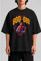 God Did Spiderman Unisex Oversized Standard T-Shirt for man & women