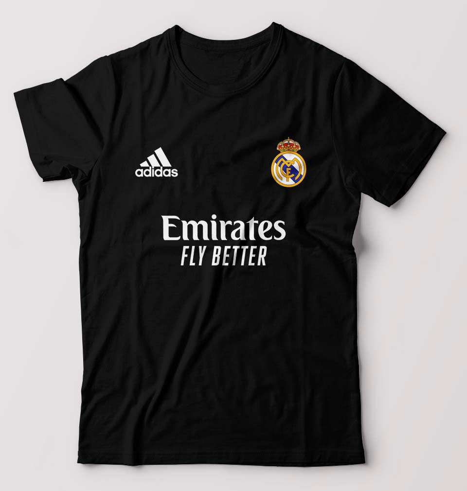 Real Madrid 2021-22 Male Round Neck Half Sleeve T-Shirt