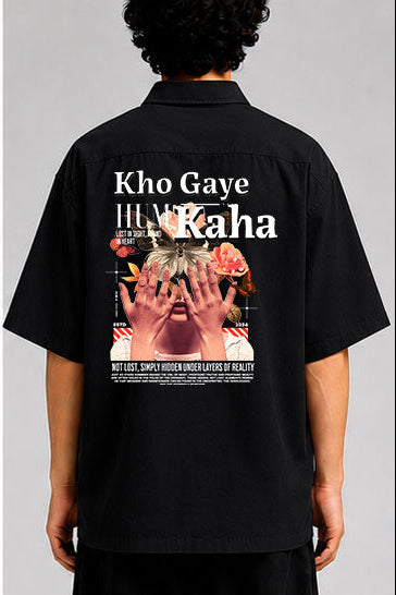 Kho Gaye Hum Kaha Unisex Oversized Shirt for man & women