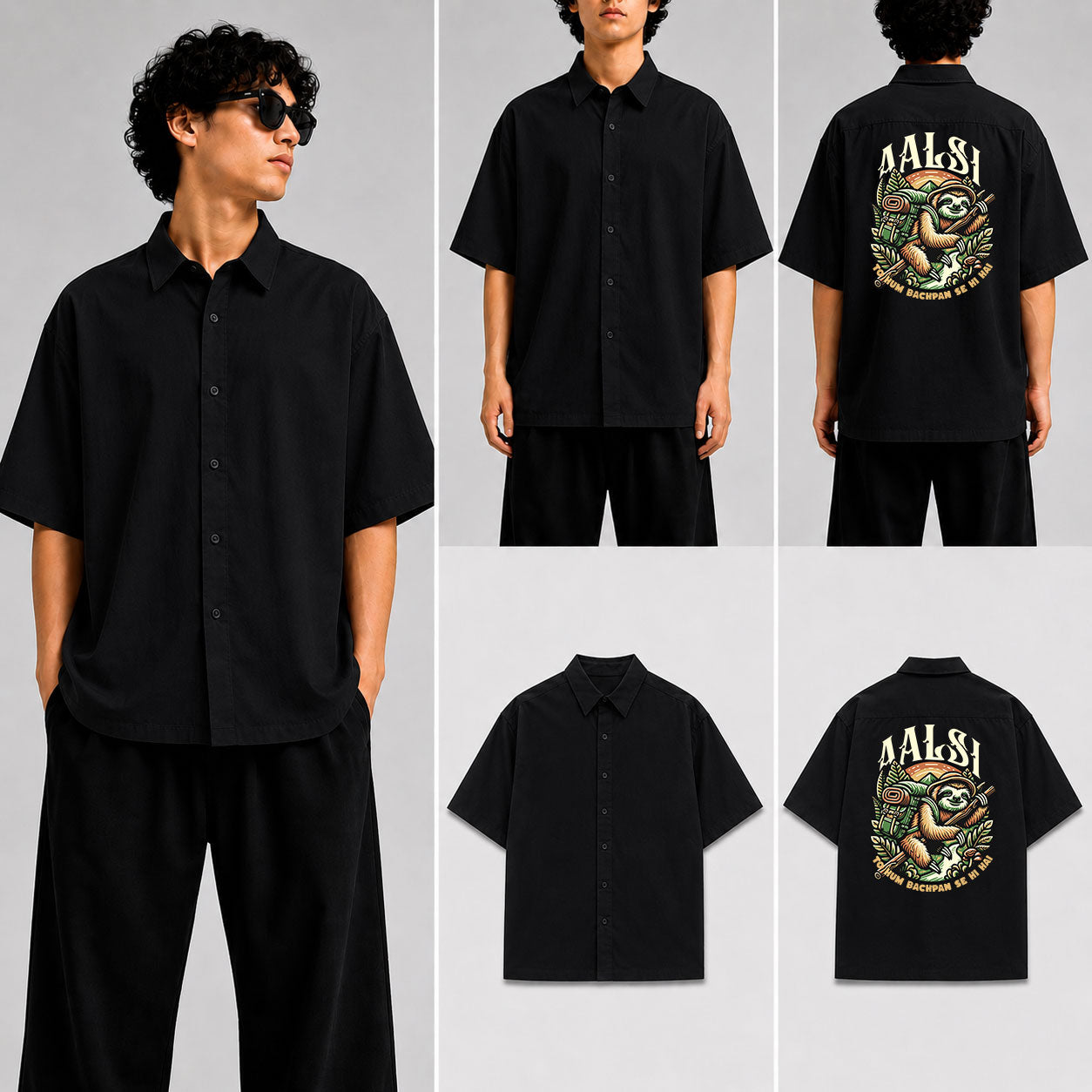 AALSI Unisex Oversized Shirt for man & women