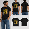डार्कसाइड साइलेंस Male Round Neck Half Sleeve T-Shirt