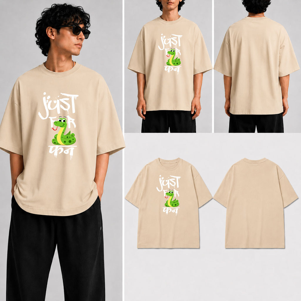 Just for Fun Unisex Oversized Standard T-Shirt for man & women