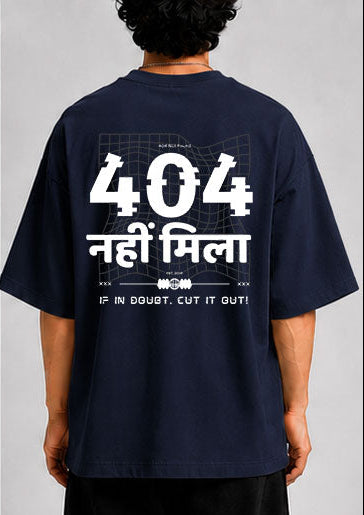 404 Nahi Mila Unisex Oversized Standard T-Shirt for man & women