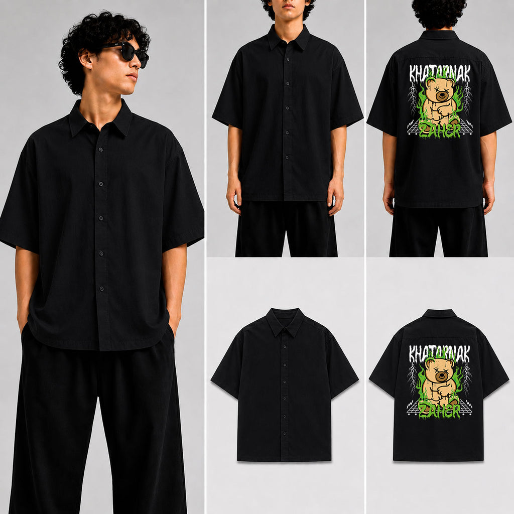 Khatarnak Zaher Unisex Oversized Shirt for man & women