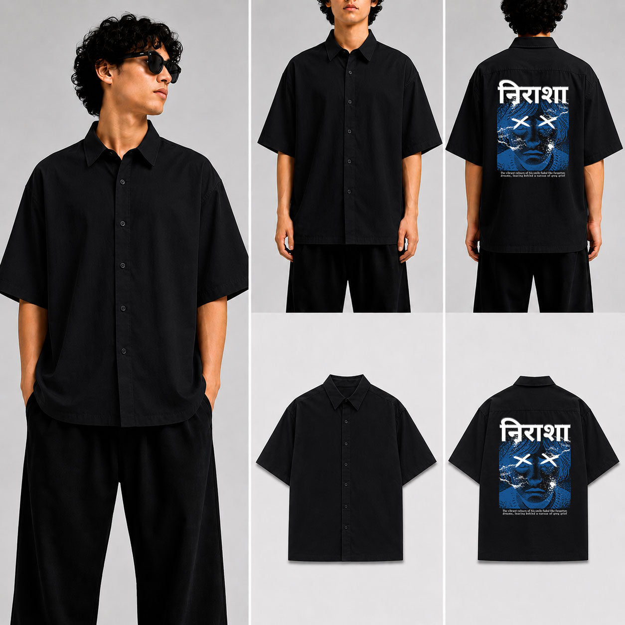 Nirasha Unisex Oversized Shirt for man & women