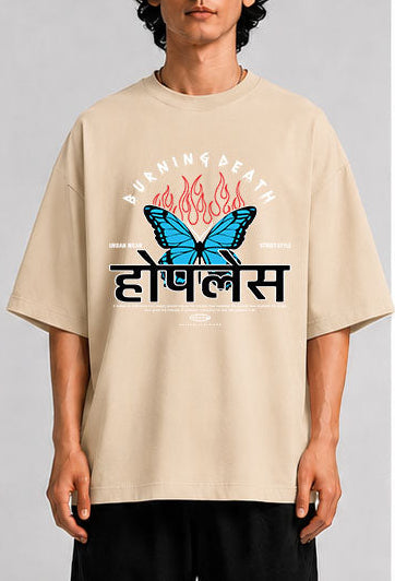 होपलेस Unisex Oversized Standard T-Shirt for man & women