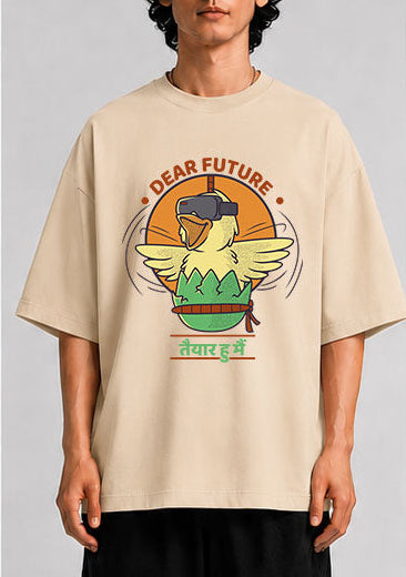 Dear Future Unisex Oversized Standard T-Shirt for man & women