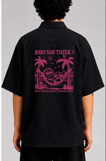 BAKI SAB THEEK Unisex Oversized Shirt for man & women