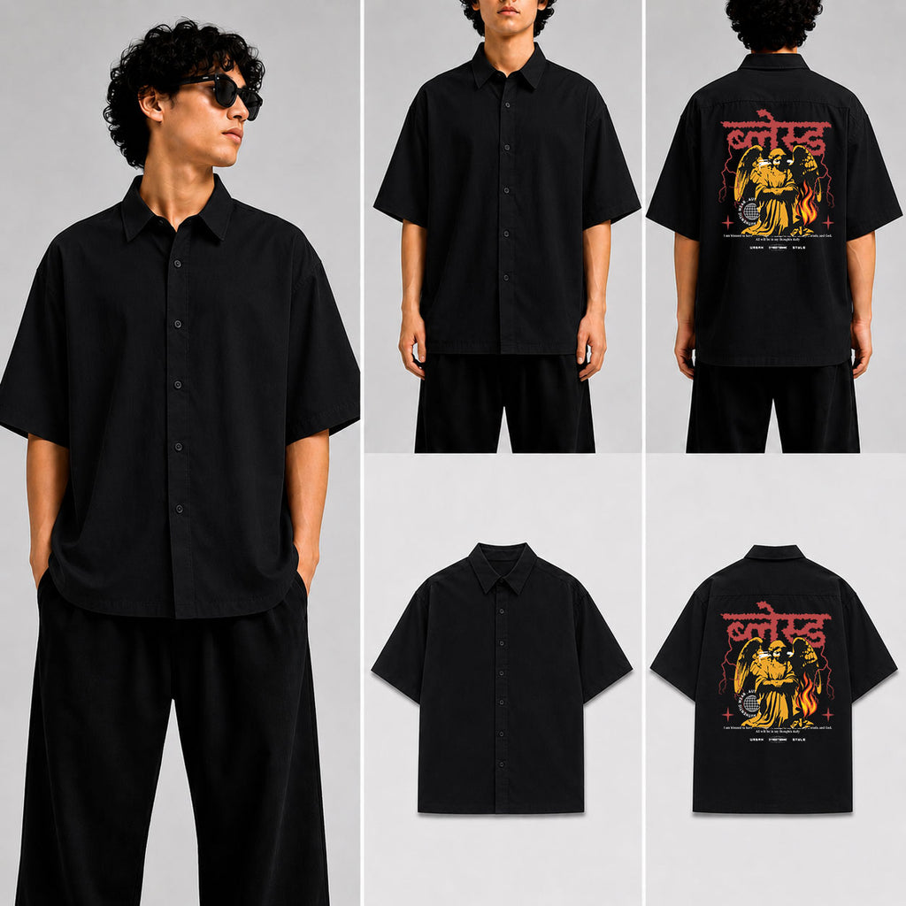 ब्लेस्ड Unisex Oversized Shirt for man & women