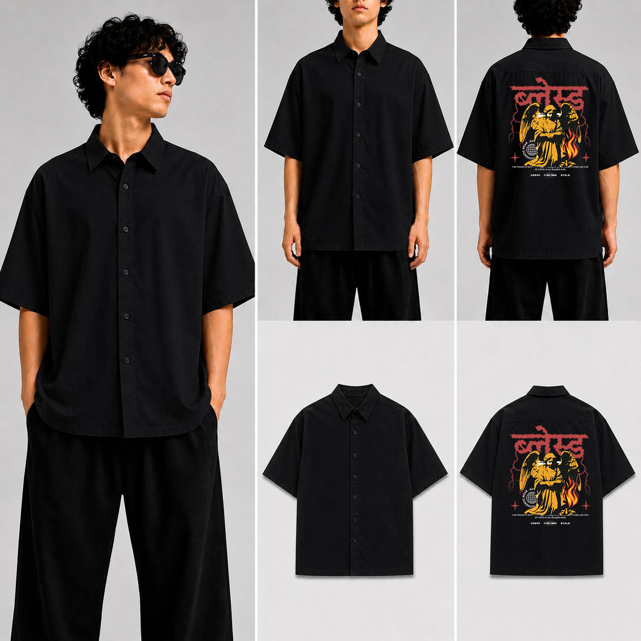 ब्लेस्ड Unisex Oversized Shirt for man & women